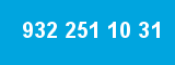 932 251 10 31
